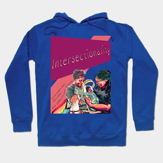 Intersectionality Hoodie by LondonAutisticsStandingTogether